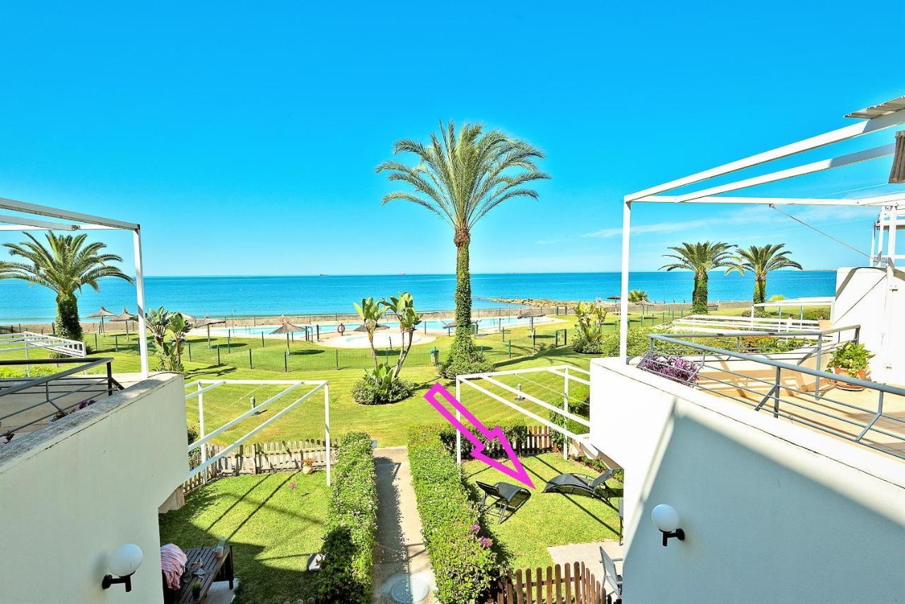 On Beach Deluxe Apartment With Pools And Own Garden Ел Пуерто де Санта Мария Екстериор снимка